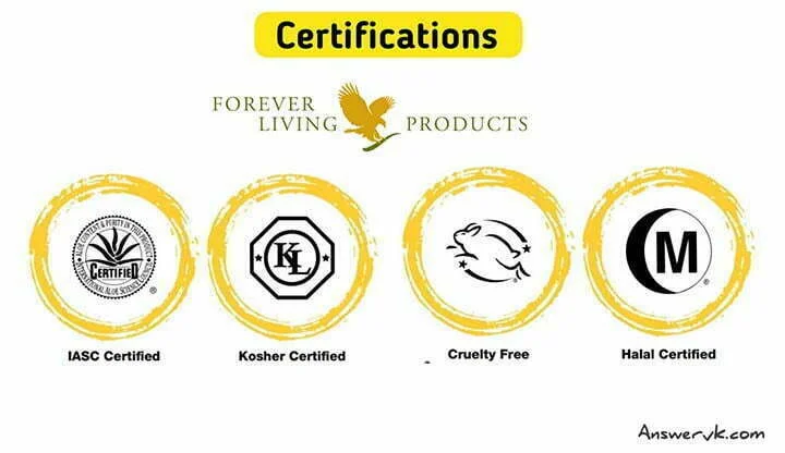 Forever certifications